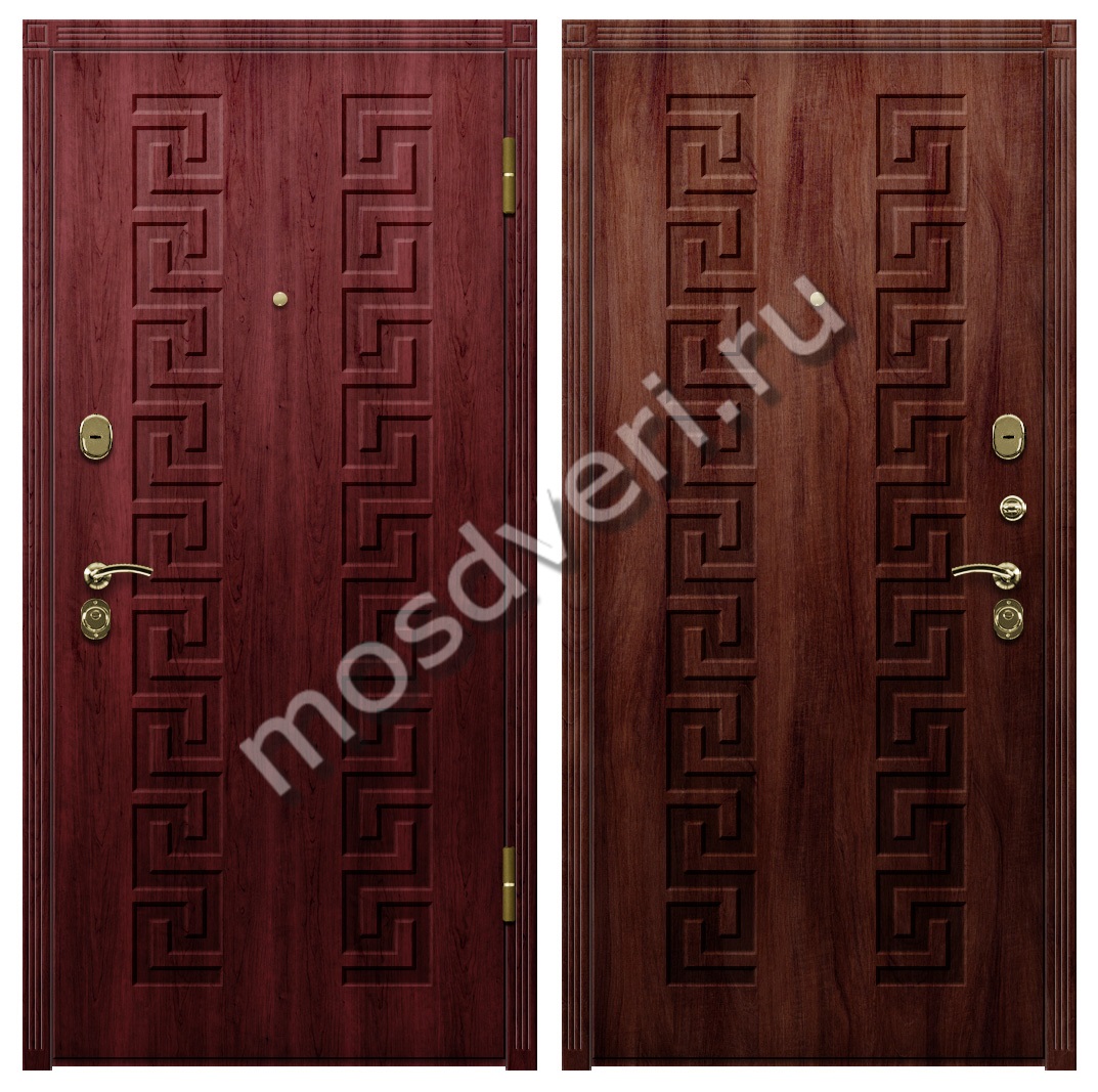 Уличная дверь с покрытием винорит в дом - купить от производителя Мосдвери Уличная дверь с покрытием винорит в дом