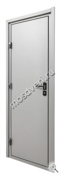 Дверь входная серая уличная антивандальная СДД-013 - купить от производителя Мосдвери Дверь входная серая уличная антивандальная СДД-013