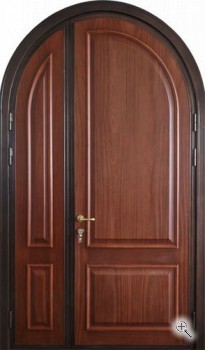 Входная арочная дверь из МДФ в дом - купить от производителя Мосдвери Входная арочная дверь из МДФ в дом